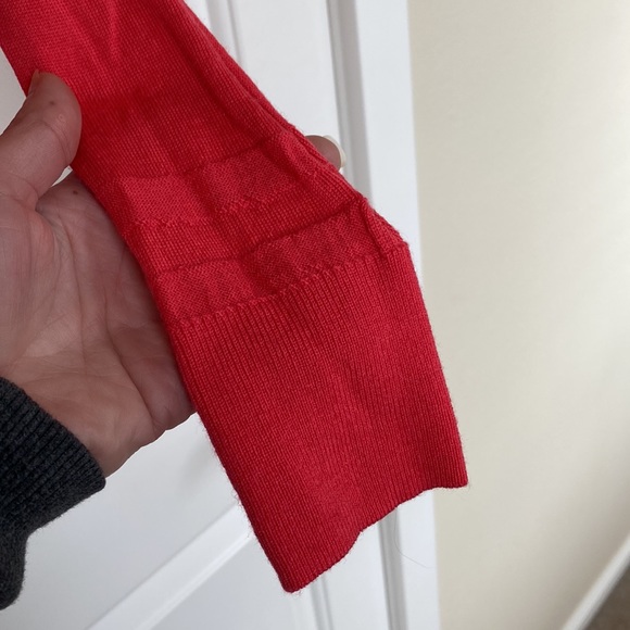 LK Bennett XS coral pink wool sweater - Picture 3 of 7